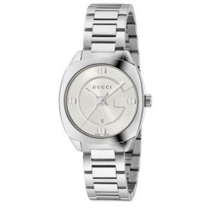 SOLD - Gucci Silver Watch 29mm